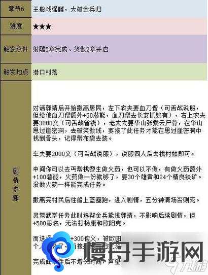 金庸群侠传5主线任务鹿鼎记怎么过 最详细剧情通关攻略