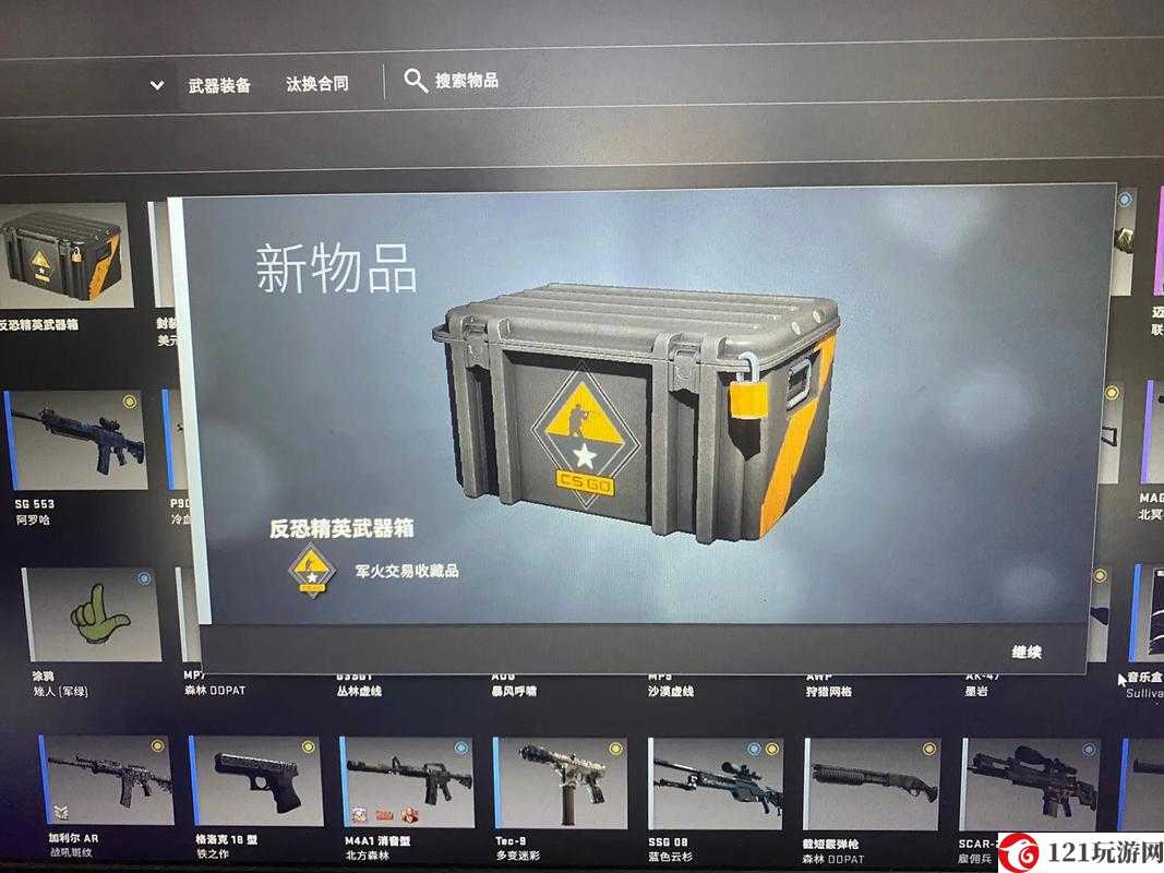 反恐精英武器箱内物品盘点